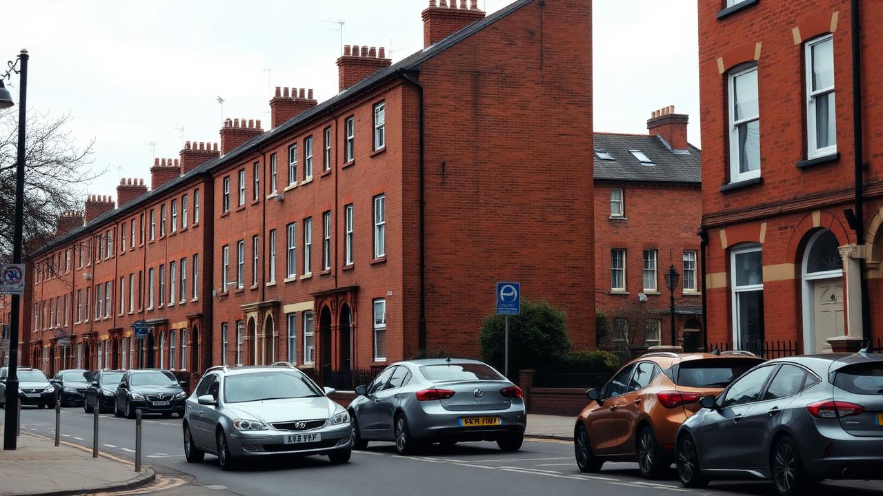 Derby residential street, JBRC Ltd electrician coverage area