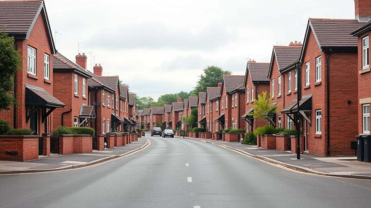 Doncaster residential street, JBRC Ltd electrician coverage area